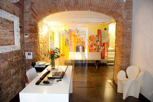 Reception Ciutat Vella Apartaments in Barcelona