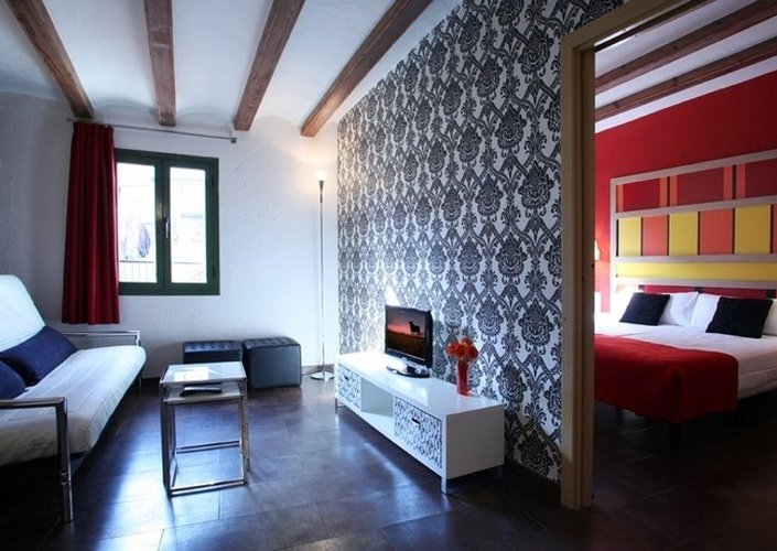 One-bedroom apartment (1-4 persons) Ciutat Vella Apartaments Barcelona One-bedroom apartment (1-4 persons) Ciutat Vella Apartaments Barcelona
