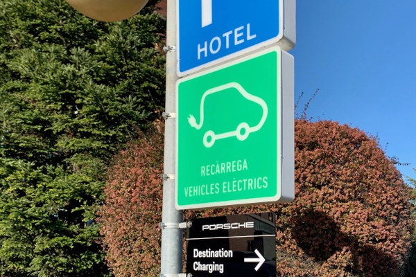 Electric car charging Ciutat de Granollers Hotel